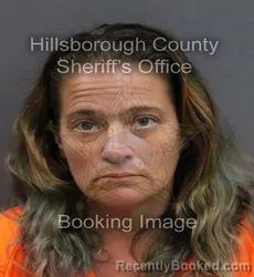 Mugshot of IRISHEA TOLBERT booked in Hillsborough County, Florida on June 25, 2026