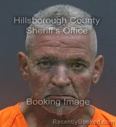 Mugshot of DANIEL LUGO booked in Hillsborough County, Florida on July 6, 2026