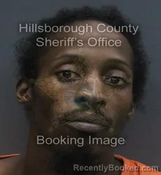 Mugshot of ALONZO TERRENCE JR WASHINGTON booked in Hillsborough County, Florida on July 6, 2026