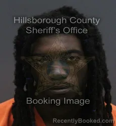 Mugshot of TERRELL ISAIAH EMANN JULIUS booked in Hillsborough County, Florida on July 6, 2026