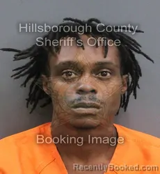 Mugshot of GERALD JOSEPH JR SMITH booked in Hillsborough County, Florida on July 6, 2026