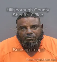 Mugshot of CHRISTIAN LAMAR SPEARS booked in Hillsborough County, Florida on July 7, 2026