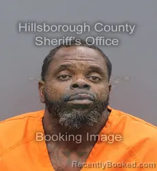 Mugshot of ERIC JERMAINE DONNELL booked in Hillsborough County, Florida on July 7, 2026
