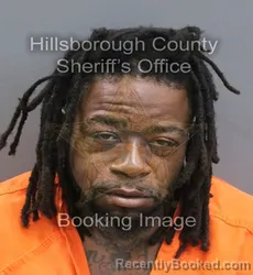Mugshot of WILLIE BENARD SERCYE booked in Hillsborough County, Florida on July 7, 2026