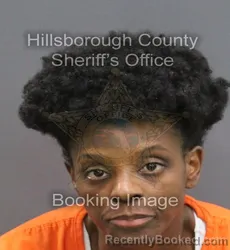 Mugshot of KHYMBRA LA'SHUNAY BARNES booked in Hillsborough County, Florida on July 16, 2026