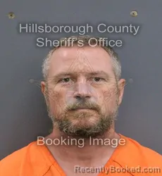 Mugshot of Daniel Preston Smith booked in Hillsborough County, Florida on August 1, 2026