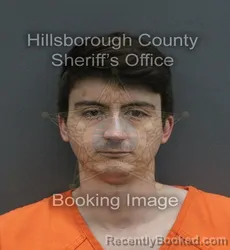 Mugshot of Patrick Charles Luscher booked in Hillsborough County, Florida on August 1, 2026