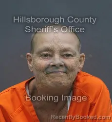 Mugshot of Vicki Sue Shepard booked in Hillsborough County, Florida on August 1, 2026