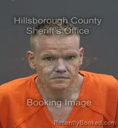 Mugshot of Jeffrey Ryan Chancey booked in Hillsborough County, Florida on August 1, 2026