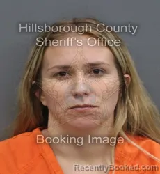 Mugshot of Yamisse Mueller Lopez booked in Hillsborough County, Florida on August 1, 2026