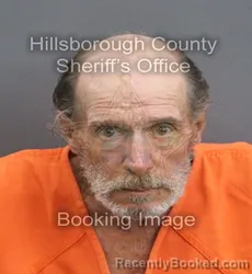 Mugshot of Frank Kenney Perry booked in Hillsborough County, Florida on August 1, 2026