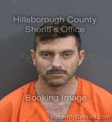 Mugshot of Bryan Thomas Buck booked in Hillsborough County, Florida on August 1, 2026