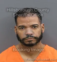 Mugshot of Jose Eduardo Suarez Rodriguez booked in Hillsborough County, Florida on August 1, 2026