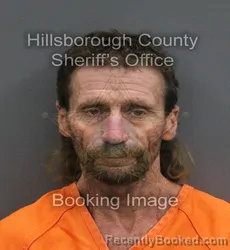 Mugshot of Bryan Allen Mitchell booked in Hillsborough County, Florida on August 1, 2026