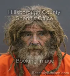 Mugshot of Richard Simmon Moye booked in Hillsborough County, Florida on August 1, 2026