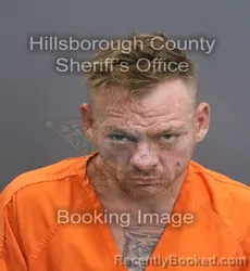 Mugshot of Chad Joseph Rountree booked in Hillsborough County, Florida on August 1, 2026