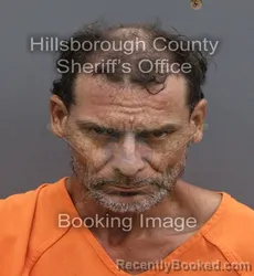 Mugshot of Carlos Daniel Santos Burgos booked in Hillsborough County, Florida on August 1, 2026