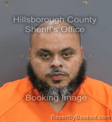Mugshot of Santiago Sr Maldonado booked in Hillsborough County, Florida on August 1, 2026