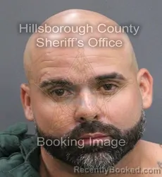 Mugshot of Ernesto Gonzalez Rodriguez booked in Hillsborough County, Florida on August 2, 2026