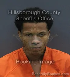 Mugshot of JAMERIUS ARMANI BENNEFIELD booked in Hillsborough County, Florida on August 2, 2026