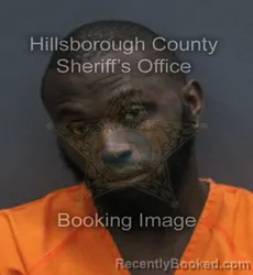 Mugshot of RAYMOND DEVAUGHNTAE FRAZIER booked in Hillsborough County, Florida on August 2, 2026