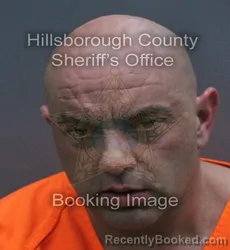 Mugshot of DANNY RAY II JENKINS booked in Hillsborough County, Florida on August 2, 2026