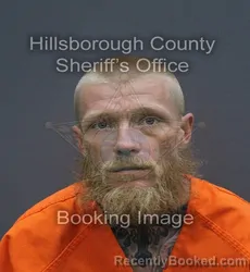 Mugshot of ROBERT CLAYTON THURMAN booked in Hillsborough County, Florida on August 2, 2026