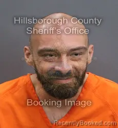 Mugshot of DAVID VAN JR GRIFFITH booked in Hillsborough County, Florida on August 2, 2026