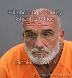 Mugshot of THOMAS PATRICK THIBAULT booked in Hillsborough County, Florida on August 2, 2026