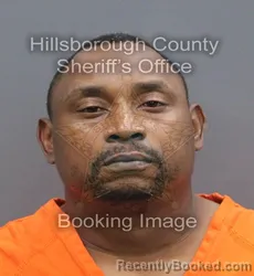 Mugshot of MARLON ANTONIO WALTON booked in Hillsborough County, Florida on August 3, 2026