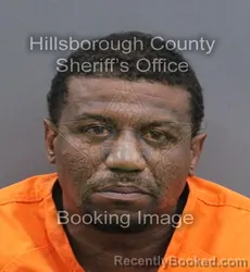 Mugshot of CARLOS DEMEITESE POTTS booked in Hillsborough County, Florida on August 3, 2026