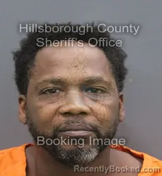 Mugshot of MARRIO JAKORBY BURNETT booked in Hillsborough County, Florida on August 3, 2026