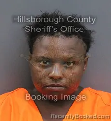 Mugshot of TYKIA LORENE BEST booked in Hillsborough County, Florida on August 3, 2026