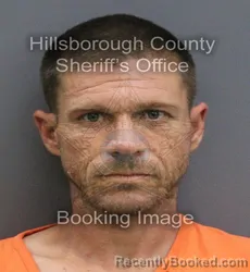 Mugshot of BRENT NEIL YOUNGLOVE booked in Hillsborough County, Florida on August 3, 2026