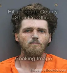Mugshot of DONALD LEE JR WORDEN booked in Hillsborough County, Florida on August 3, 2026