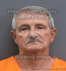 Mugshot of MICHAEL COLONA booked in Hillsborough County, Florida on August 3, 2026