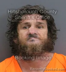 Mugshot of BRADLEY COLE VAUGHN booked in Hillsborough County, Florida on August 3, 2026