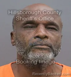 Mugshot of ROBERT BRICE JR WILLIAMS booked in Hillsborough County, Florida on August 3, 2026