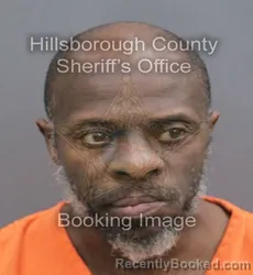 Mugshot of GREGORY ALLEN booked in Hillsborough County, Florida on August 3, 2026