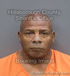 Mugshot of DARRELL R DREW booked in Hillsborough County, Florida on August 4, 2026