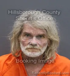 Mugshot of HILLARD W JR TANKERSLEY booked in Hillsborough County, Florida on August 4, 2026