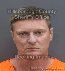 Mugshot of DANIEL ERIC DESSO booked in Hillsborough County, Florida on August 4, 2026