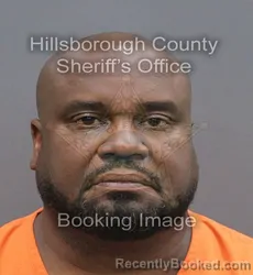 Mugshot of MARCEL SHELDON WILLIAMS booked in Hillsborough County, Florida on August 4, 2026