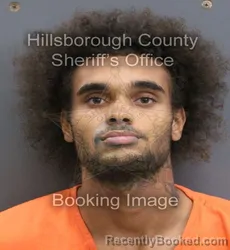 Mugshot of DONAVON JAYDEN VINSON booked in Hillsborough County, Florida on August 4, 2026