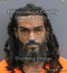 Mugshot of ALBERTO RIVERA booked in Hillsborough County, Florida on August 4, 2026