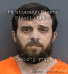 Mugshot of ROBBIE LEE JR CARTRETTE booked in Hillsborough County, Florida on August 4, 2026