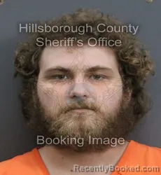 Mugshot of KADEN ERIK QUINTILIANI booked in Hillsborough County, Florida on August 4, 2026