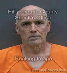 Mugshot of MICHAEL JOHN GREENWOOD booked in Hillsborough County, Florida on August 4, 2026