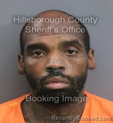 Mugshot of KELVIN MCMILLAN booked in Hillsborough County, Florida on August 4, 2026
