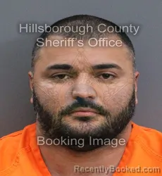 Mugshot of EYUP HAKAN TURHAN booked in Hillsborough County, Florida on August 4, 2026